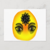 Sun Augen Postkarte (Vorderseite)