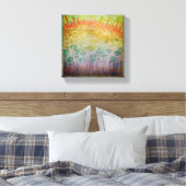Sun Awakening Leinwanddruck (Insitu (Schlafzimmer))