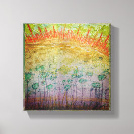 Sun Awakening Leinwanddruck