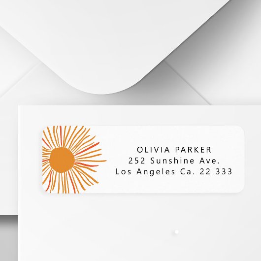 Sun Baby Dusche kommt hier die Sohn Rücksendeadres