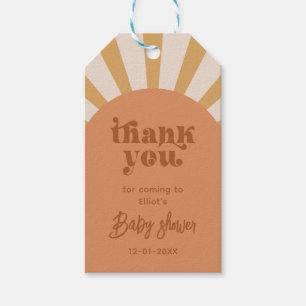 Sun Baby Shower Favor Tags Sun Favor Tags Geschenkanhänger