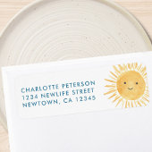 Sun Baby Shower Rücksendeadresse