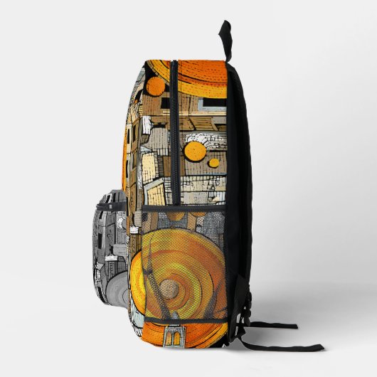 Sun-Backpack Bedruckter Rucksack (Rechts)