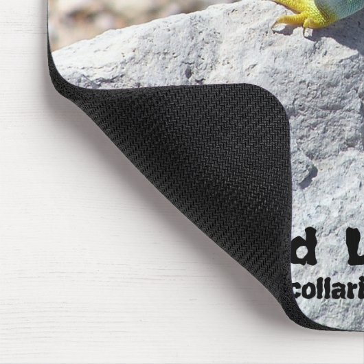 Sun-Baden-ergatterte Mousepad (Ecke)