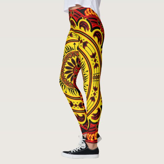Sun-Bär (rot) Leggings (Links)
