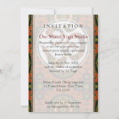 Sun Batik Earth Yoga Workshop Einladung (Rückseite)