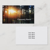 Sun-Baum-Visitenkarte Visitenkarte (Vorne/Hinten)