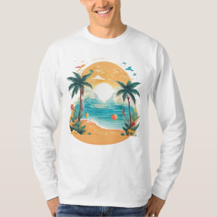 Sun Beach Palme T-Shirt