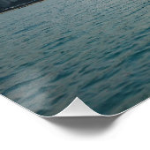 Sun Beam 20" x 20",Plakatpapier,Halbglanz Poster (Ecke)