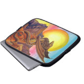 Sun-Beobachter-Hülse Laptopschutzhülle (Vorne Knopf)