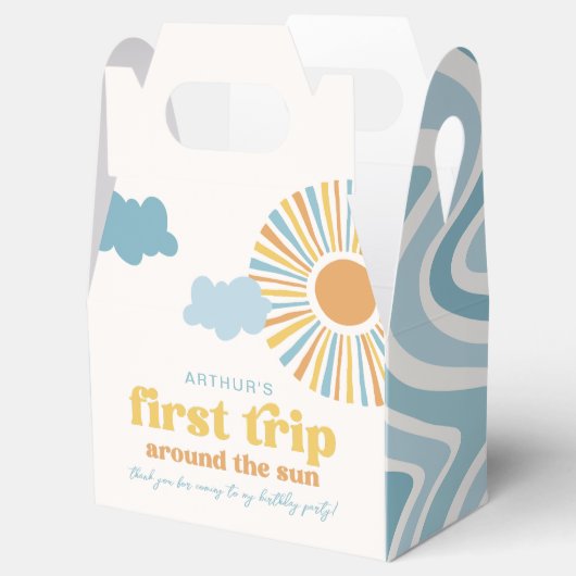 Sun Birthday Party Fevor Box Geschenkschachtel (Geöffnet)