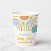 Sun Birthday Party Paper Cups Pappbecher (Vorderseite)