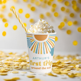 Sun Birthday Party Paper Cups Pappbecher