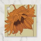 Sun & Bloom Geschenkanhänger (Vorderseite)