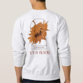 Sun & Bloom Hoodie (Rückseite)