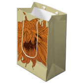 Sun & Bloom Mittlere Geschenktüte (Vorderseite Schrägansicht)