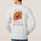 Sun & Bloom T-Shirt (Rückseite)