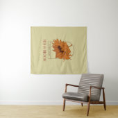 Sun & Bloom Wandteppich (Beispiel (Horizontal))