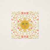 Sun & Blume Earring Necklace Juwelier Display Card (Vorderseite)