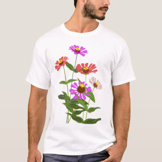 Sun Blume Klassischer T - Shirt
