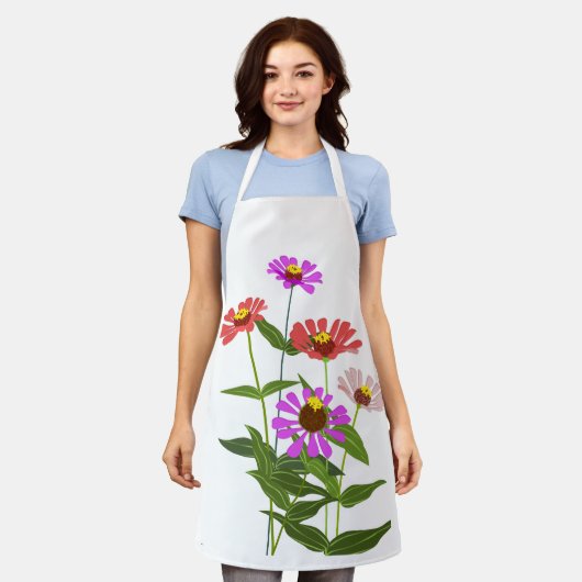 Sun Blume Küche und Essecke Wäsche Schürze (Getragen)