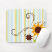 Sun-Blume Mousepad (Mit Mouse)