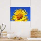 Sun-Blume Poster (Küche)