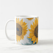Sun-Blume - Sommer-Tasse Kaffeetasse (Links)