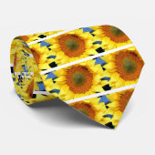 Sun-Blumen Krawatte (Gerollt)