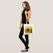 Sun-Blumen-Tasche Tragetasche (Vorderseite (Model))