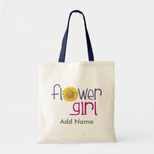 Sun Blumenmädchen T - Shirt und Geschenke Tragetasche