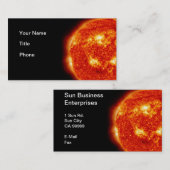 Sun Business Enterprises Visitenkarte (Vorne/Hinten)