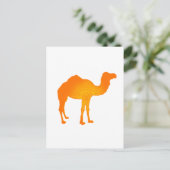 Sun Camel Postkarte (Stehend Vorderseite)