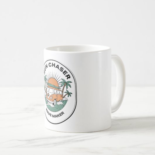 Sun Chaser Kaffeetasse (VorderseiteRechts)
