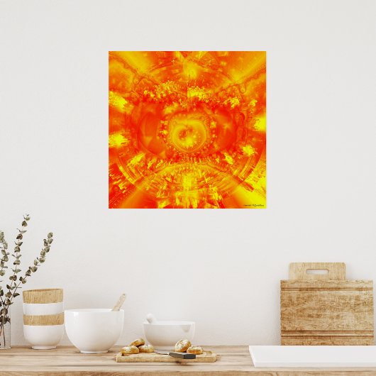 Sun City Poster (Küche)