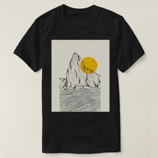 Sun Cliffs Graphic T-Shirt (Design vorne)