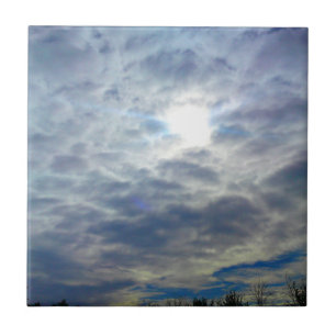 Sun Clouds Tile Fliese
