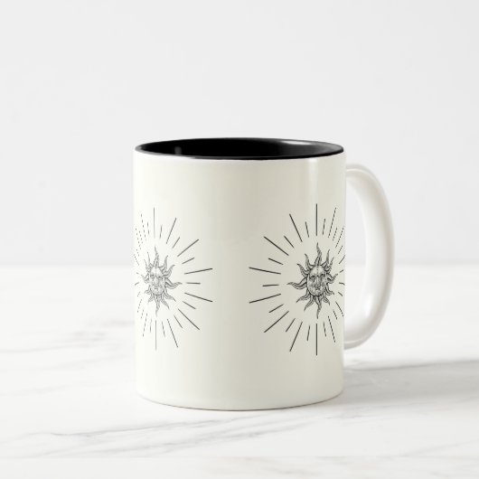 Sun Coffee Tasse (VorderseiteRechts)