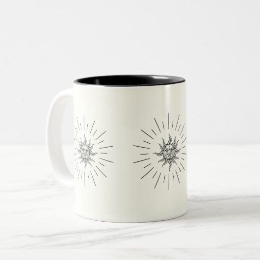 Sun Coffee Tasse (Vorderseite Links)