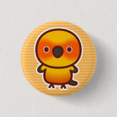 Sun Conure Button (Vorderseite)