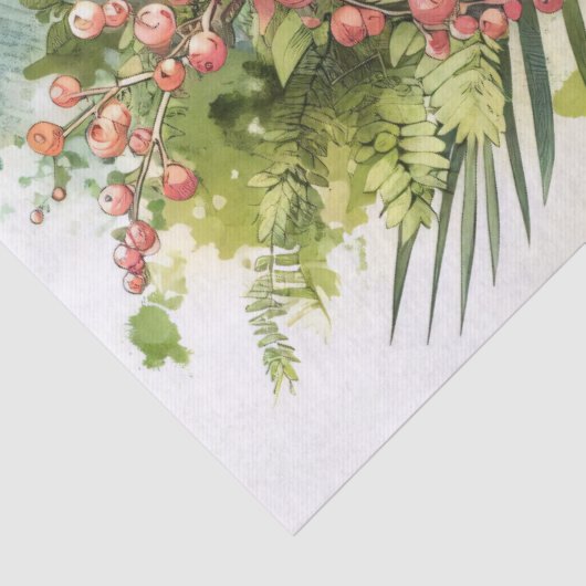 Sun Conure Decoupage Seidenpapier (Detail)