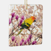 Sun Conure Keramikornament (Rechts)