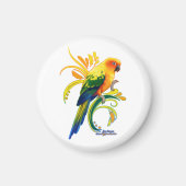 Sun Conure Magnet (Vorne)