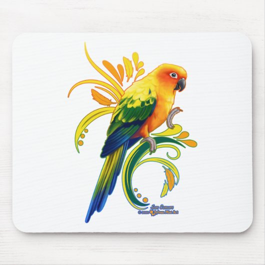 Sun Conure Mousepad (Vorne)