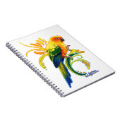 Sun Conure Notizblock (Rechte Seite)