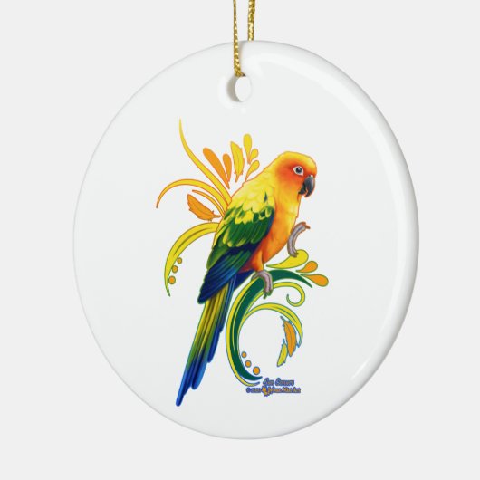 Sun Conure Ornament (Links)