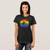 Sun Conure Rainbow Bird Birdwatcher Diversity Bird T-Shirt (Vorne ganz)