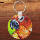 Sun Conure Schlüsselanhänger (Vorderseite)