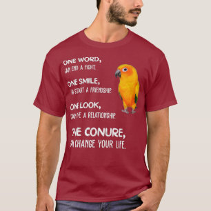 Sun Conure Shirt One Concorde Parrot Bird-Änderung