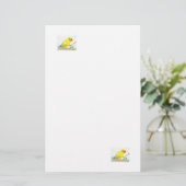 Sun Conure Stationery Briefpapier (Stehend Vorderseite)